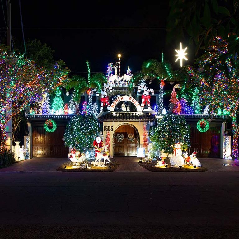 Key West holiday lights