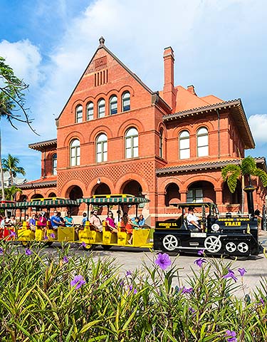 Conch Tour Train at Custom House